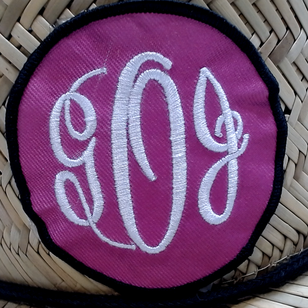 BLOOPER KIDS: Monogrammed Kids Straw Hat