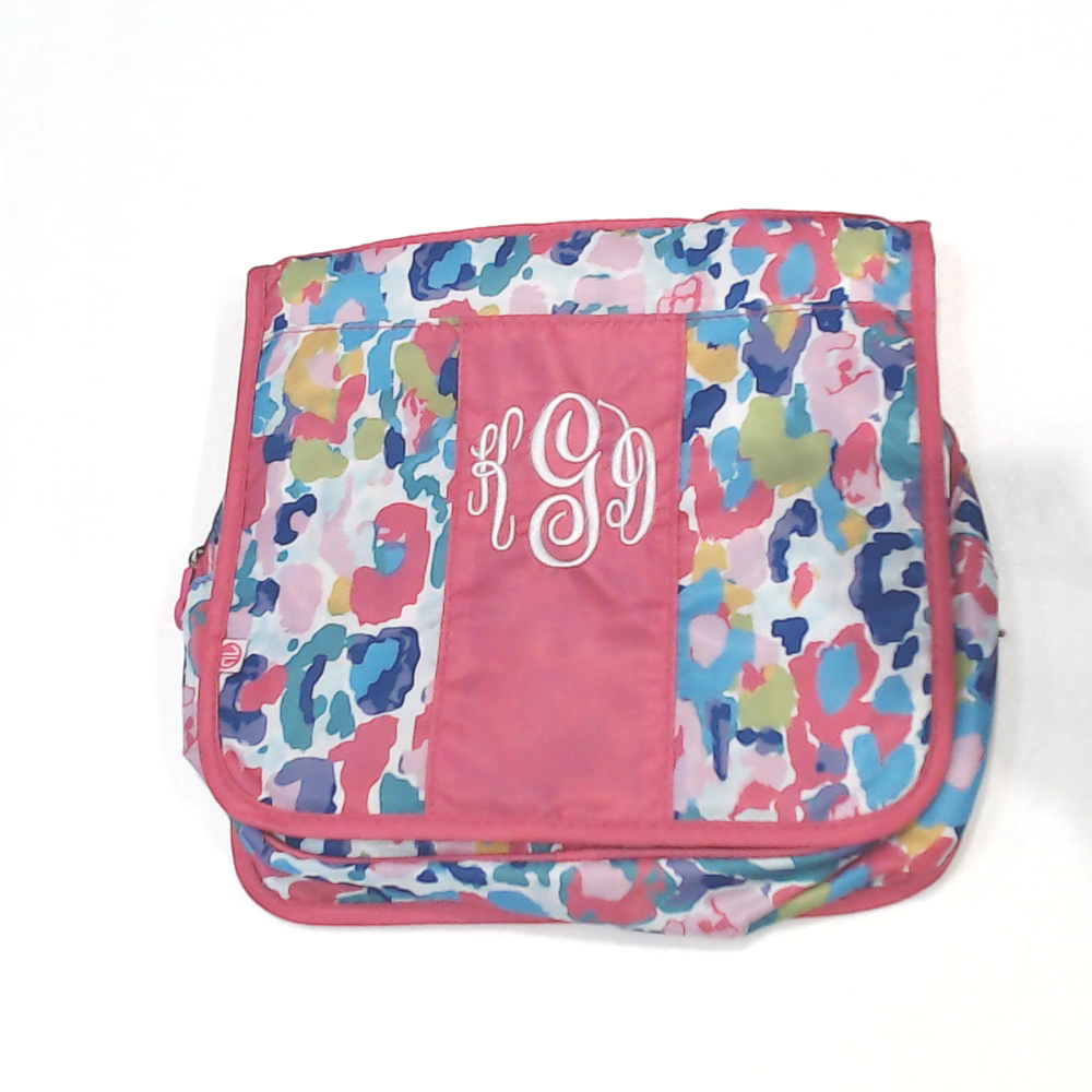 BLOOPER BAG: Monogrammed Packable Hanging Travel Case
