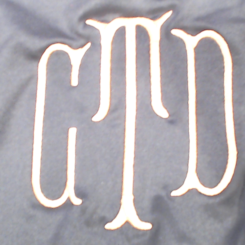 BLOOPER SWIM: Monogrammed Beach Cover Up
