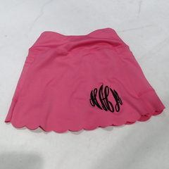 BLOOPER KIDS: Monogrammed Girls Skort
