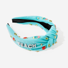 Teacher Headband in mint