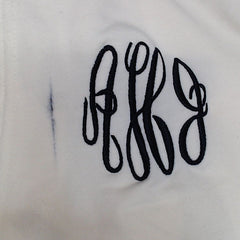 BLOOPER CLOTHING: Monogrammed Sweatshirt Cardigan