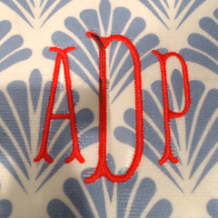 BLOOPER SWIM: Monogrammed Beach Towel