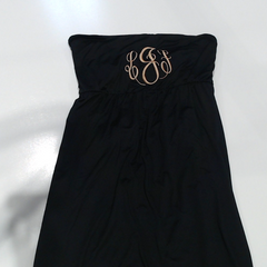 BLOOPER SWIM: Monogrammed Beach Cover Up