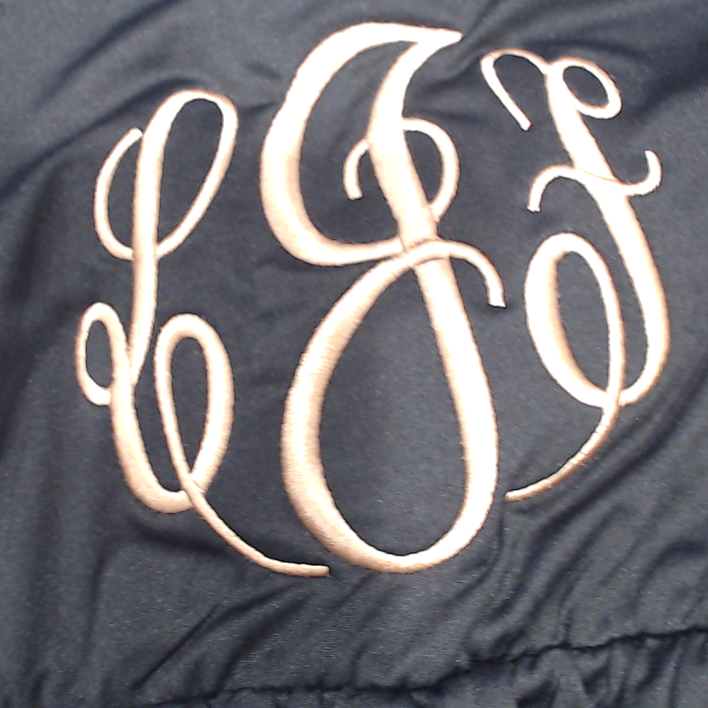 BLOOPER SWIM: Monogrammed Beach Cover Up