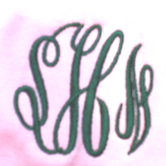 BLOOPER KIDS: Monogrammed Baby Layette Gown