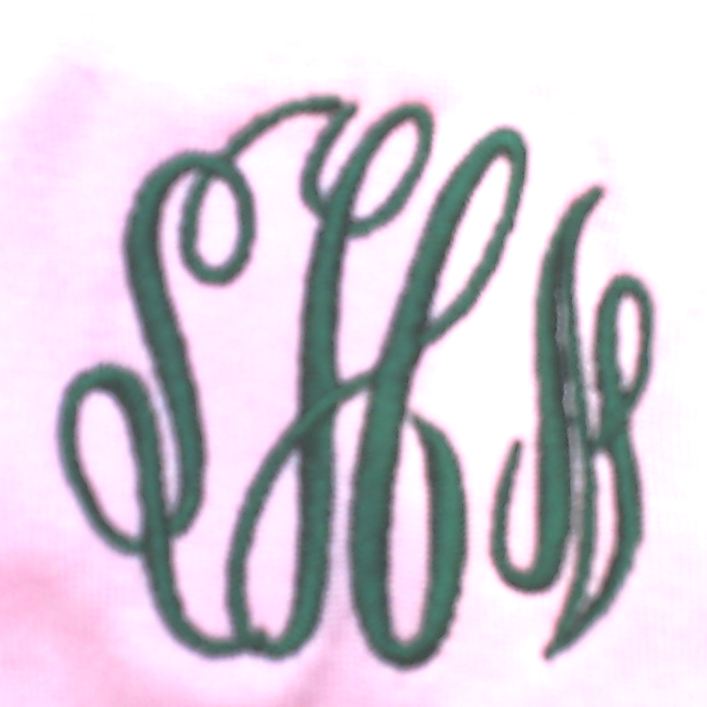 BLOOPER KIDS: Monogrammed Baby Layette Gown
