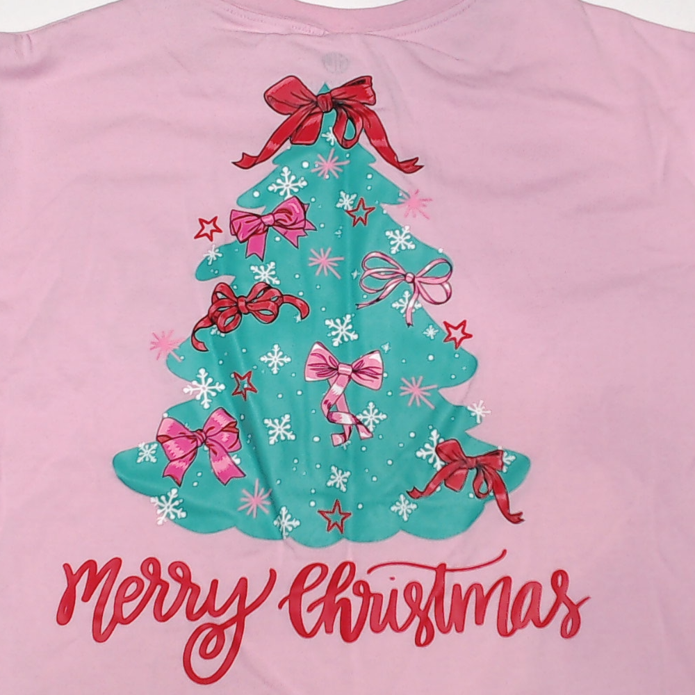 BLOOPER KIDS: Monogrammed Kids Christmas Tree Shirt