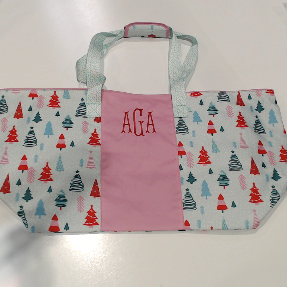 BLOOPER BAG: Monogrammed Extra Large Tote Bag