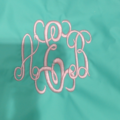 BLOOPER CLOTHING: Monogrammed New England Rain Jacket