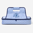 Monogrammed Casserole Carrier | Blue Shells
