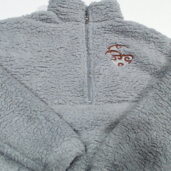 BLOOPER CLOTHING: Monogrammed Sherpa Pullover