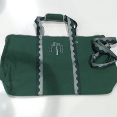 BLOOPER BAG: Monogrammed Weekend Bag