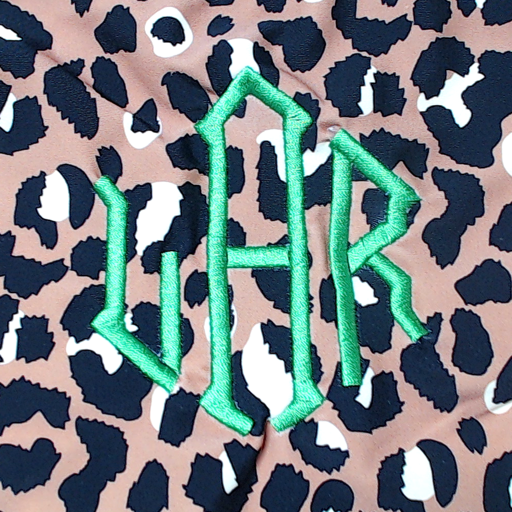 BLOOPER KIDS: Monogrammed Kids Ruffle Tankini