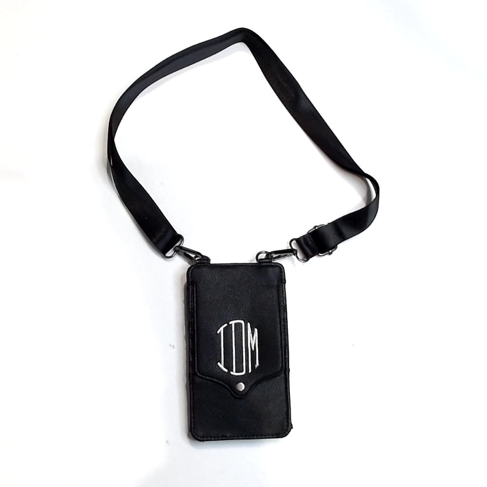 BLOOPER BAG: Monogrammed Phone Crossbody