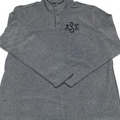BLOOPER CLOTHING: Monogrammed Fleece Pullover