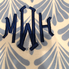 BLOOPER SWIM: Monogrammed Beach Towel