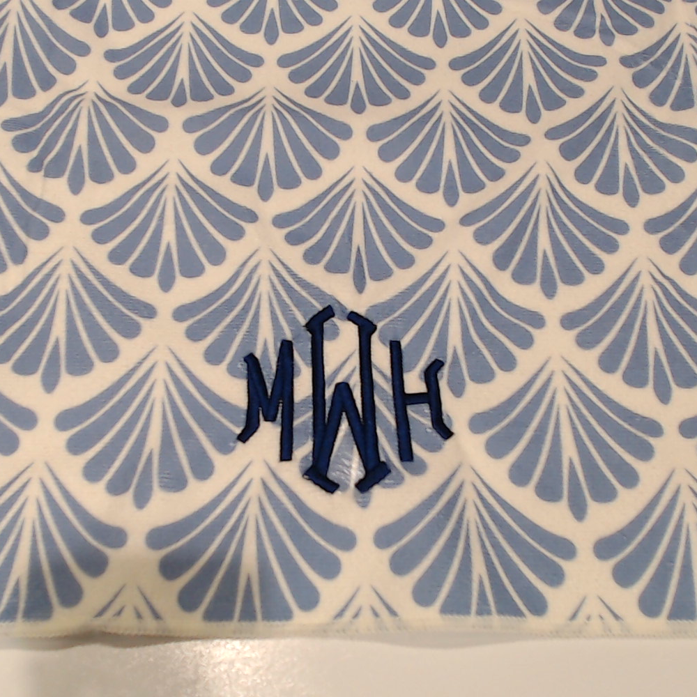 BLOOPER SWIM: Monogrammed Beach Towel