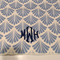 BLOOPER SWIM: Monogrammed Beach Towel