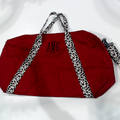 BLOOPER BAG: Monogrammed Weekend Bag