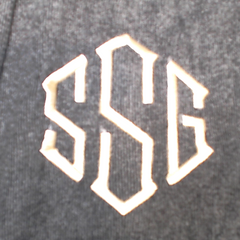 BLOOPER CLOTHING: Monogrammed Hoodie