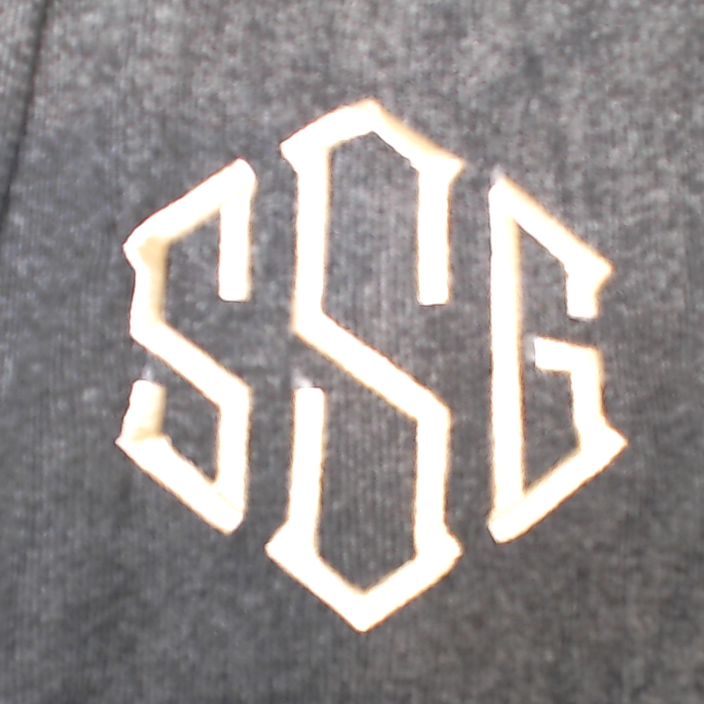 BLOOPER CLOTHING: Monogrammed Hoodie