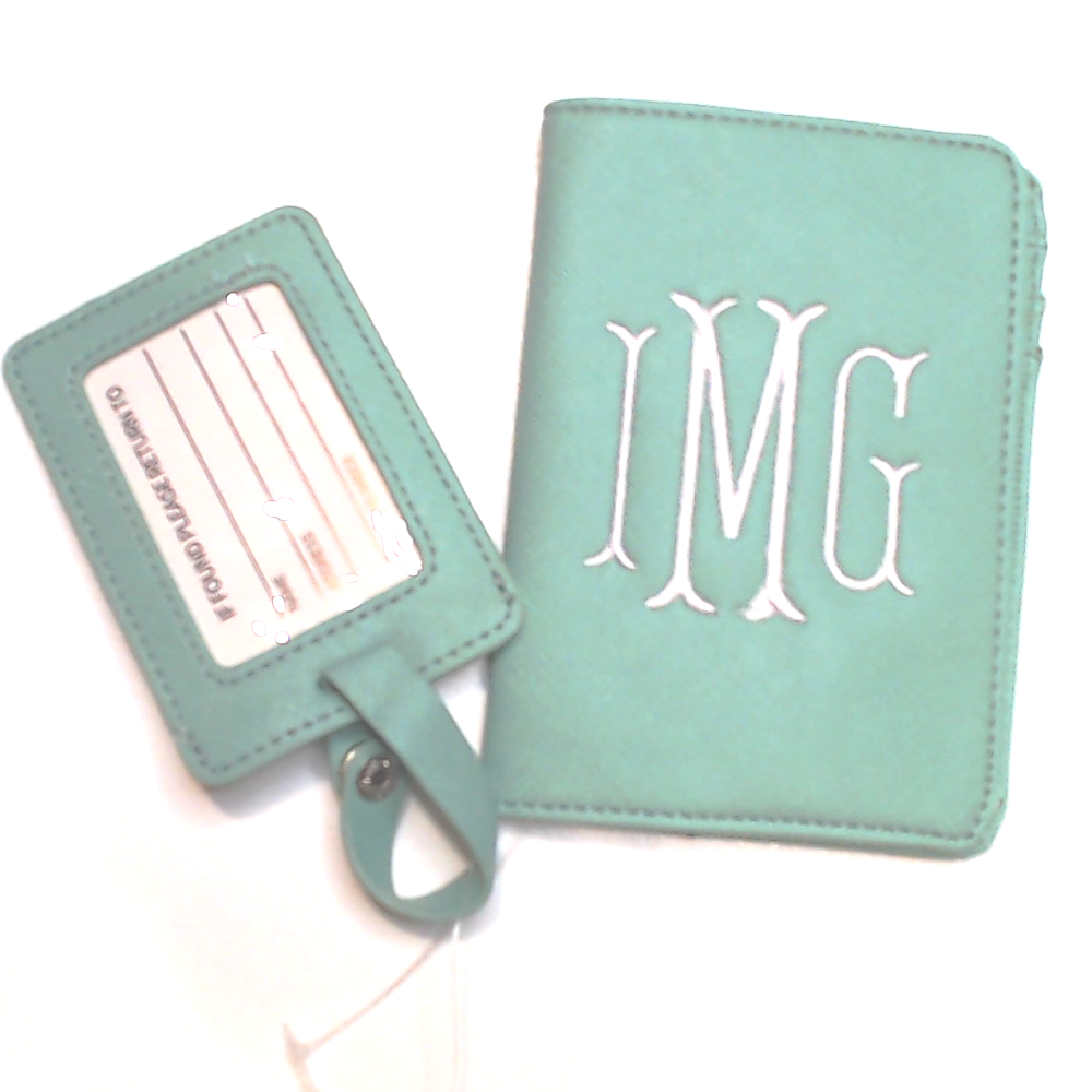 BLOOPER ACCESSORY: Monogrammed Travel Set