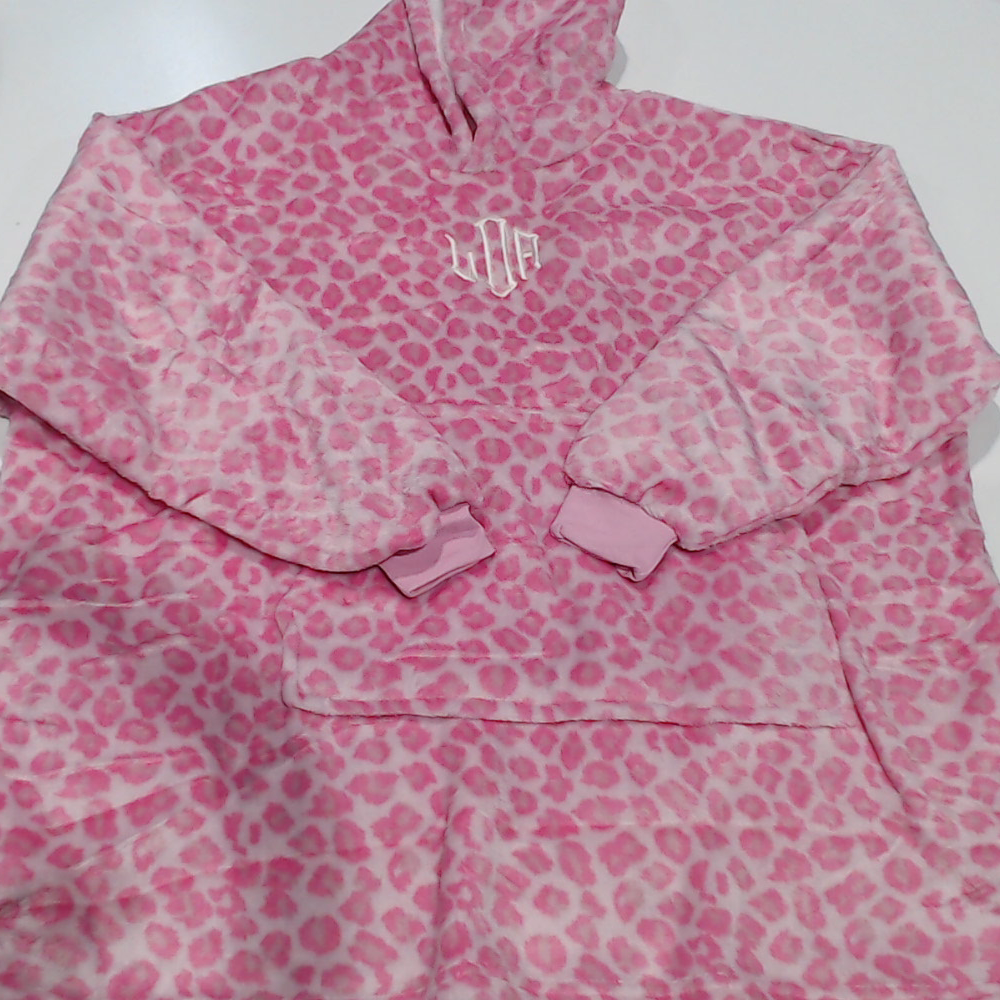 BLOOPER CLOTHING: Monogrammed Blanket Hoodie