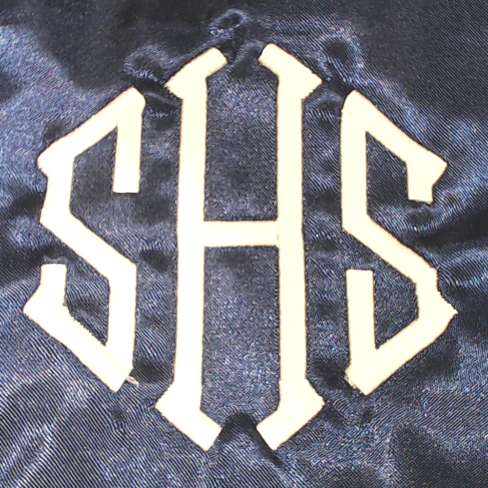 BLOOPER ACCESSORY: Monogrammed Satin Pillowcase and Scrunchie Set