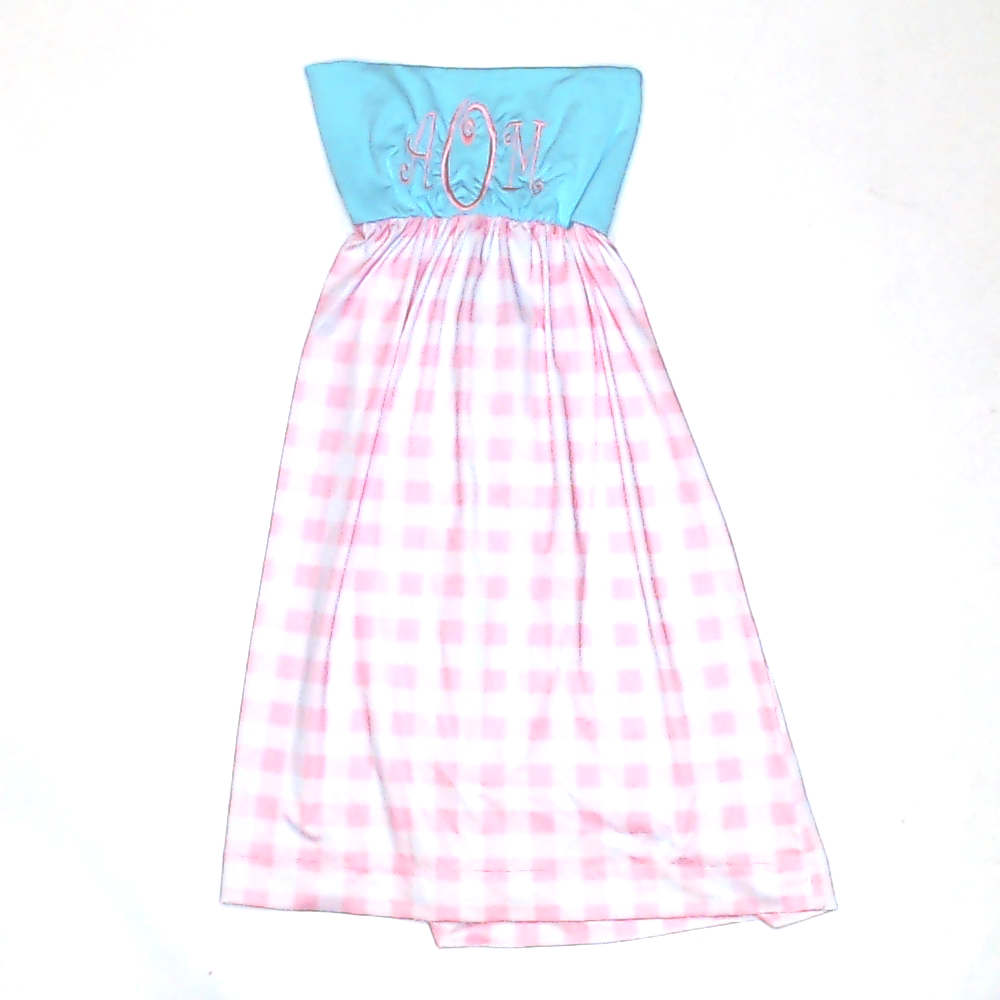 BLOOPER SWIM: Monogrammed Beach Cover Up