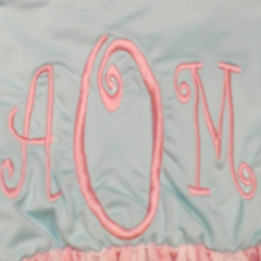 BLOOPER SWIM: Monogrammed Beach Cover Up