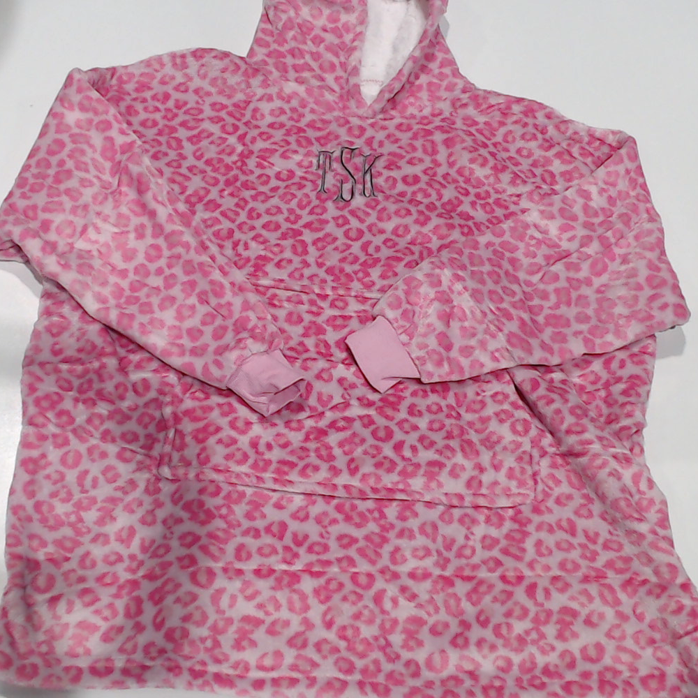 BLOOPER CLOTHING: Monogrammed Blanket Hoodie