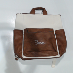 BLOOPER BAG: Monogrammed Commuter Backpack