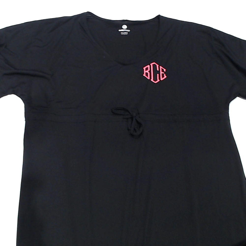 BLOOPER CLOTHING: Monogrammed Cinch Waist Cover Up