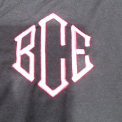 BLOOPER CLOTHING: Monogrammed Cinch Waist Cover Up