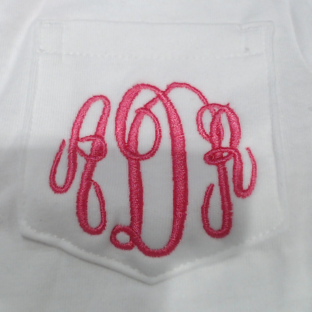 BLOOPER KIDS: Monogrammed Kids Short Sleeve Shirt