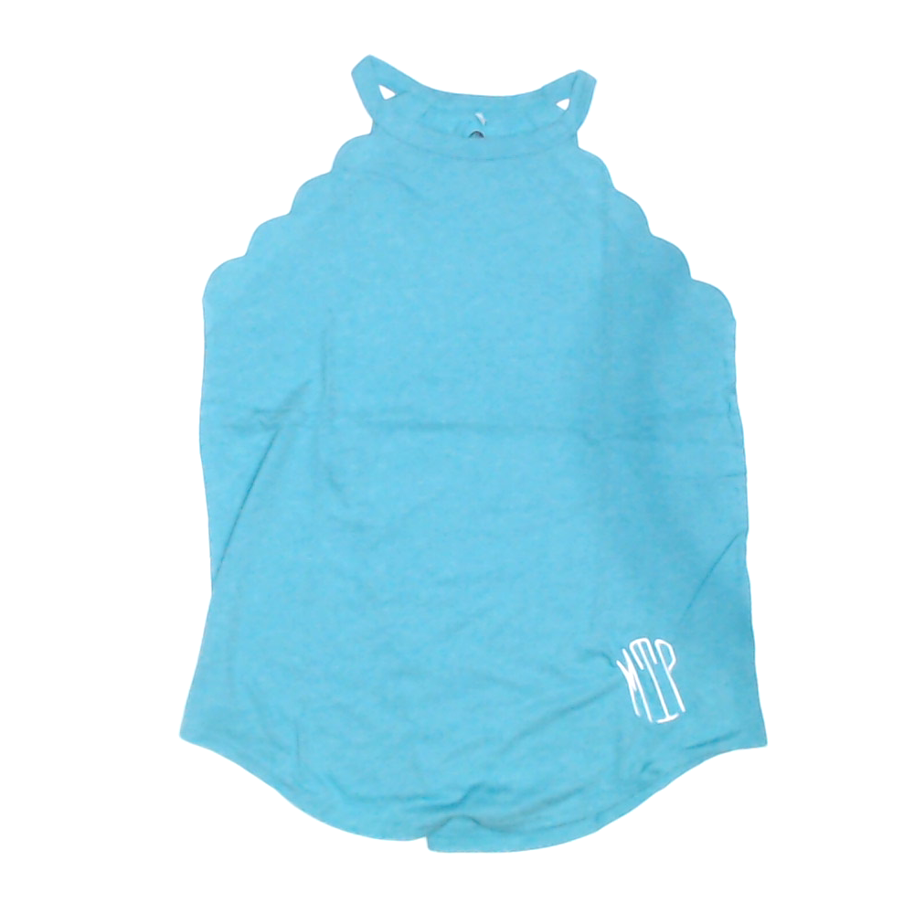 BLOOPER CLOTHING: Monogrammed Scalloped Tank Top