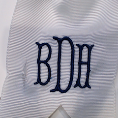 BLOOPER KIDS: Monogrammed Girls Hair Bow