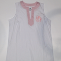 BLOOPER SWIM: Monogrammed Sleeveless Cover Up