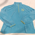 BLOOPER CLOTHING: Monogrammed Puff Sleeve Fleece Pullover