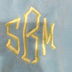 BLOOPER CLOTHING: Monogrammed Puff Sleeve Fleece Pullover