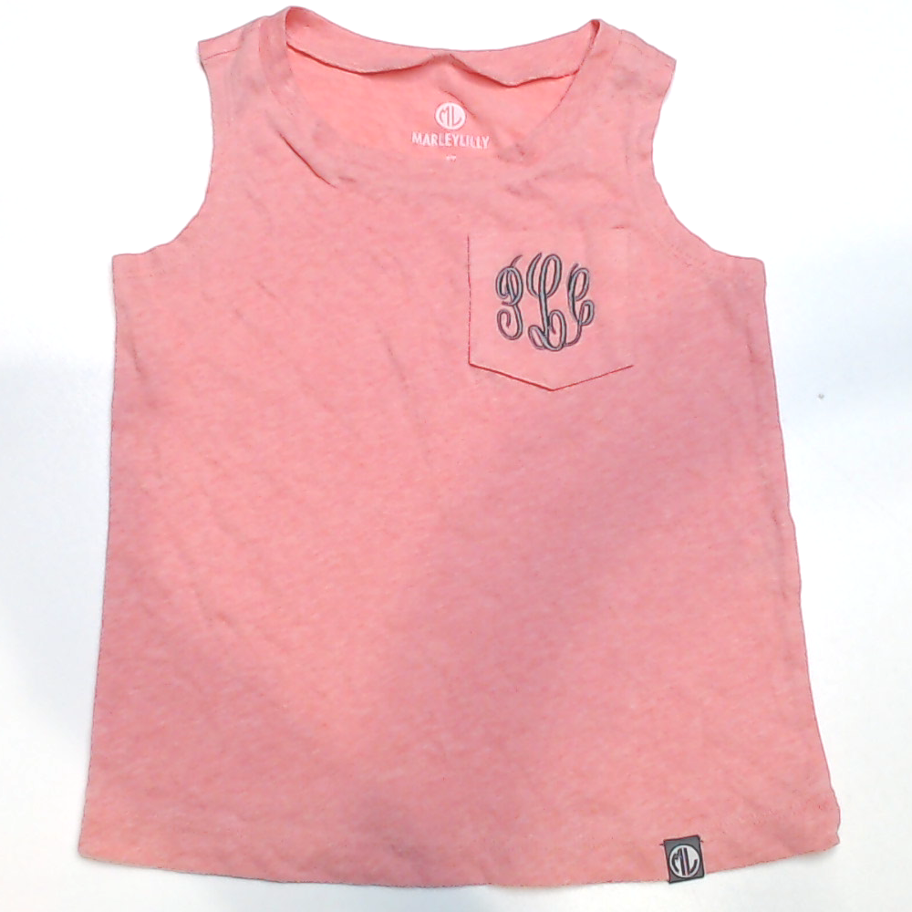BLOOPER KIDS: Monogrammed Kids Tank Top