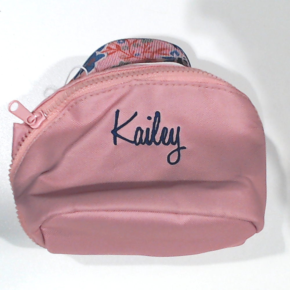 BLOOPER BAG: Monogrammed Makeup Bag