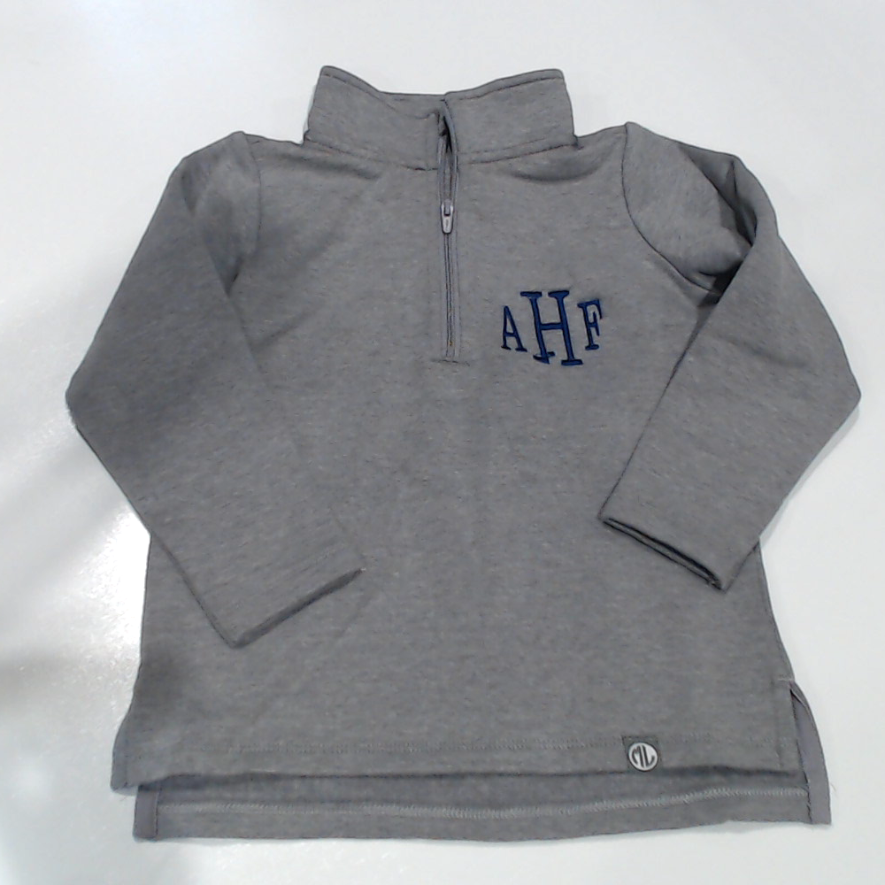 BLOOPER KIDS: Monogrammed Kids Pullover Sweatshirt Tunic