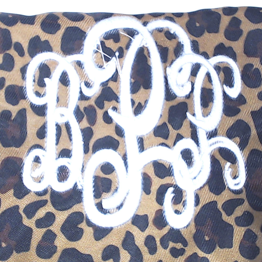 BLOOPER BAG: Monogrammed Toiletry Kit