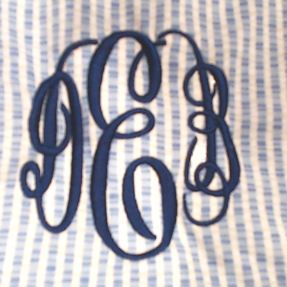 BLOOPER SWIM: Monogrammed Nantucket Cover Up