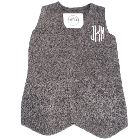 BLOOPER KIDS: Monogrammed Youth Knit Vest