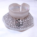 BLOOPER ACCESSORY: Monogrammed Packable Straw Visor