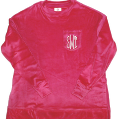 BLOOPER CLOTHING: Monogrammed Softspun Sweatshirt
