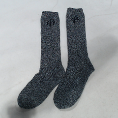 BLOOPER ACCESSORY: Monogrammed Socks